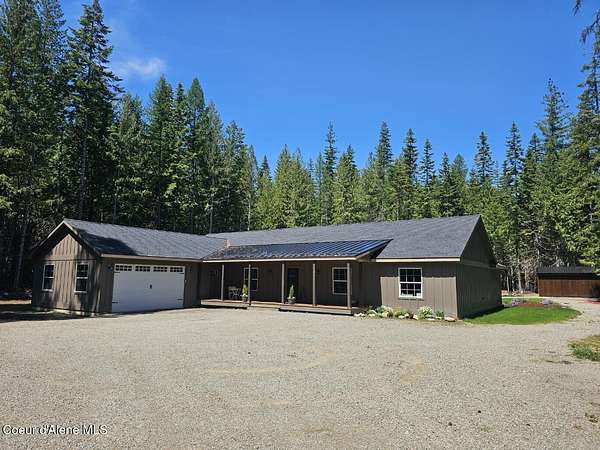 5 Acres of Land with Home for Sale in Priest River, Idaho