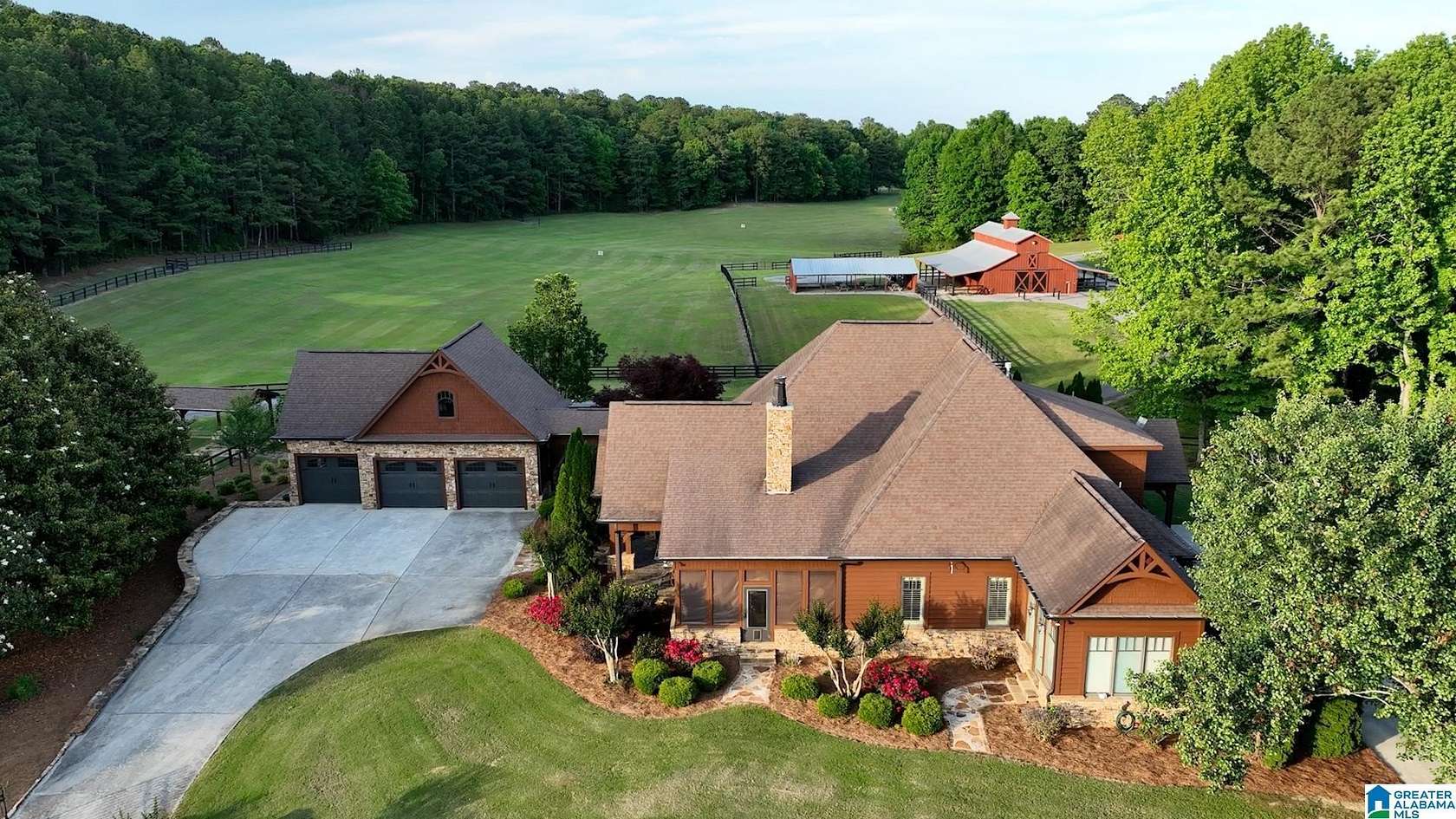 111 Acres of Agricultural Land with Home for Sale in Remlap, Alabama