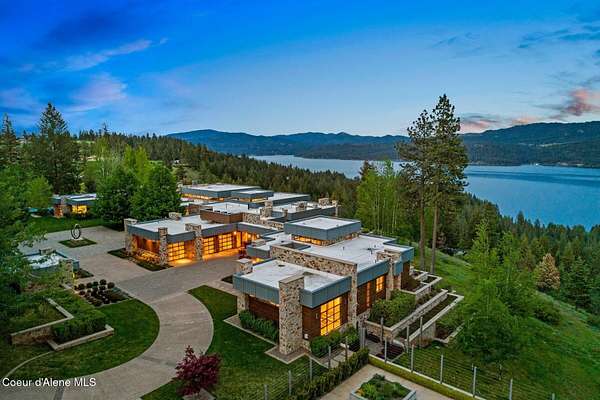6.77 Acres of Land with Home for Sale in Coeur d'Alene, Idaho