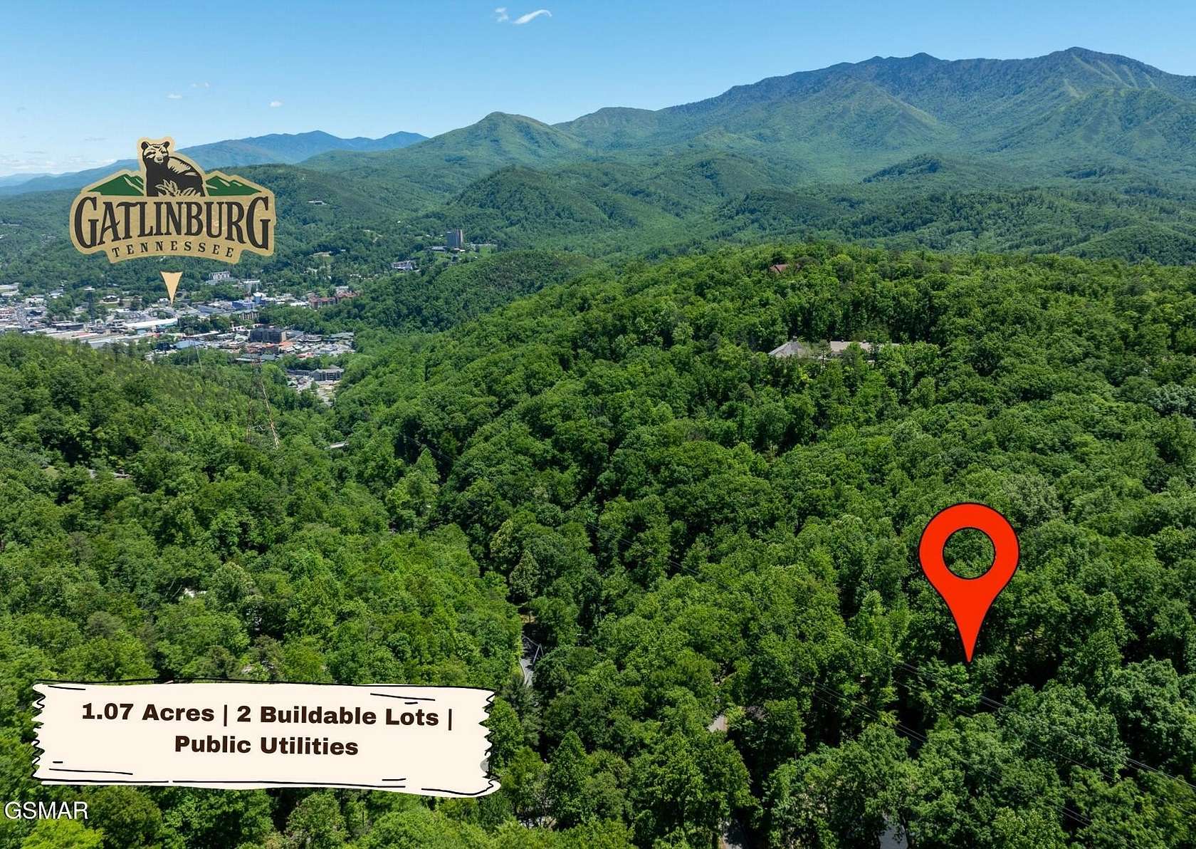 1 Acre of Residential Land for Sale in Gatlinburg, Tennessee