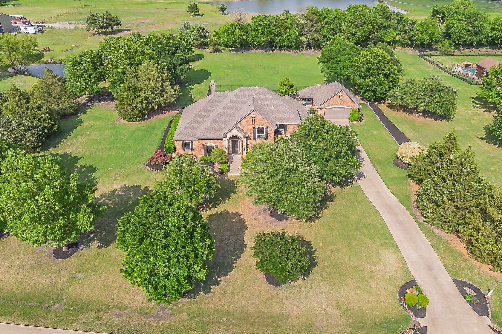 1.88 Acres of Land with Home for Sale in Rockwall, Texas