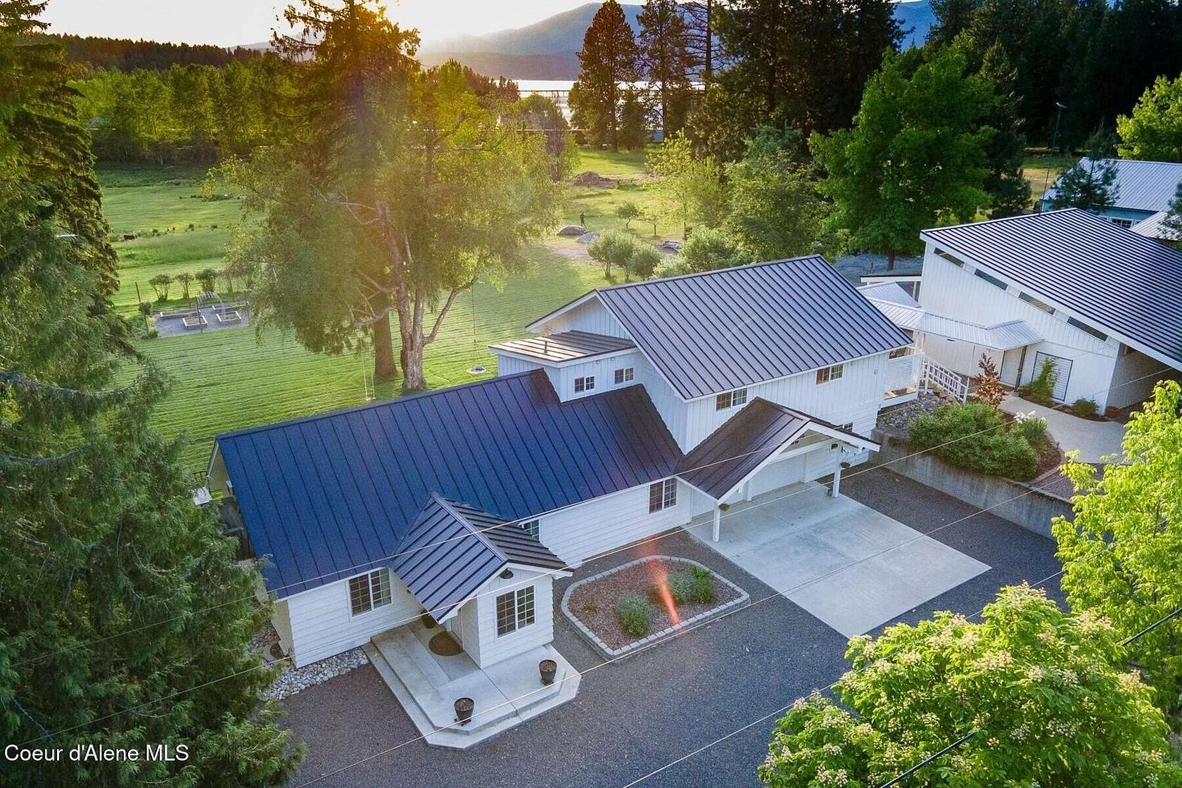 5 Acres of Land with Home for Sale in Sagle, Idaho