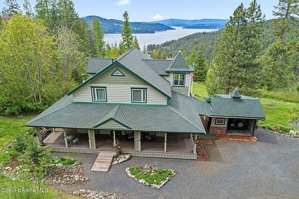 10 Acres of Land with Home for Sale in Harrison, Idaho