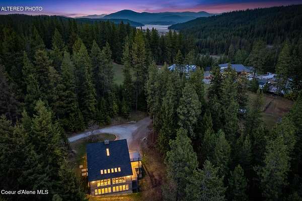 9.47 Acres of Land with Home for Sale in Coeur d'Alene, Idaho