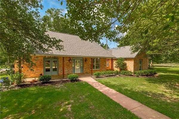 5.7 Acres of Land with Home for Sale in Folsom, Louisiana
