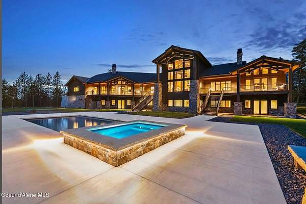 3.77 Acres of Land with Home for Sale in Coeur d'Alene, Idaho