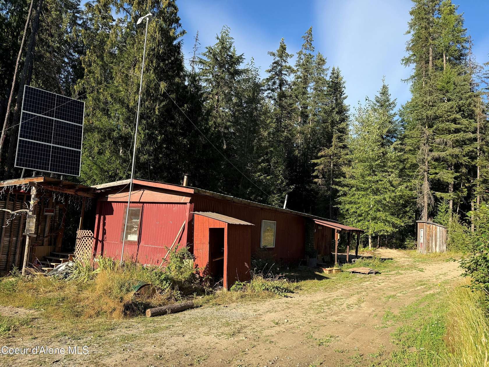 10 Acres of Recreational Land with Home for Sale in Priest River, Idaho