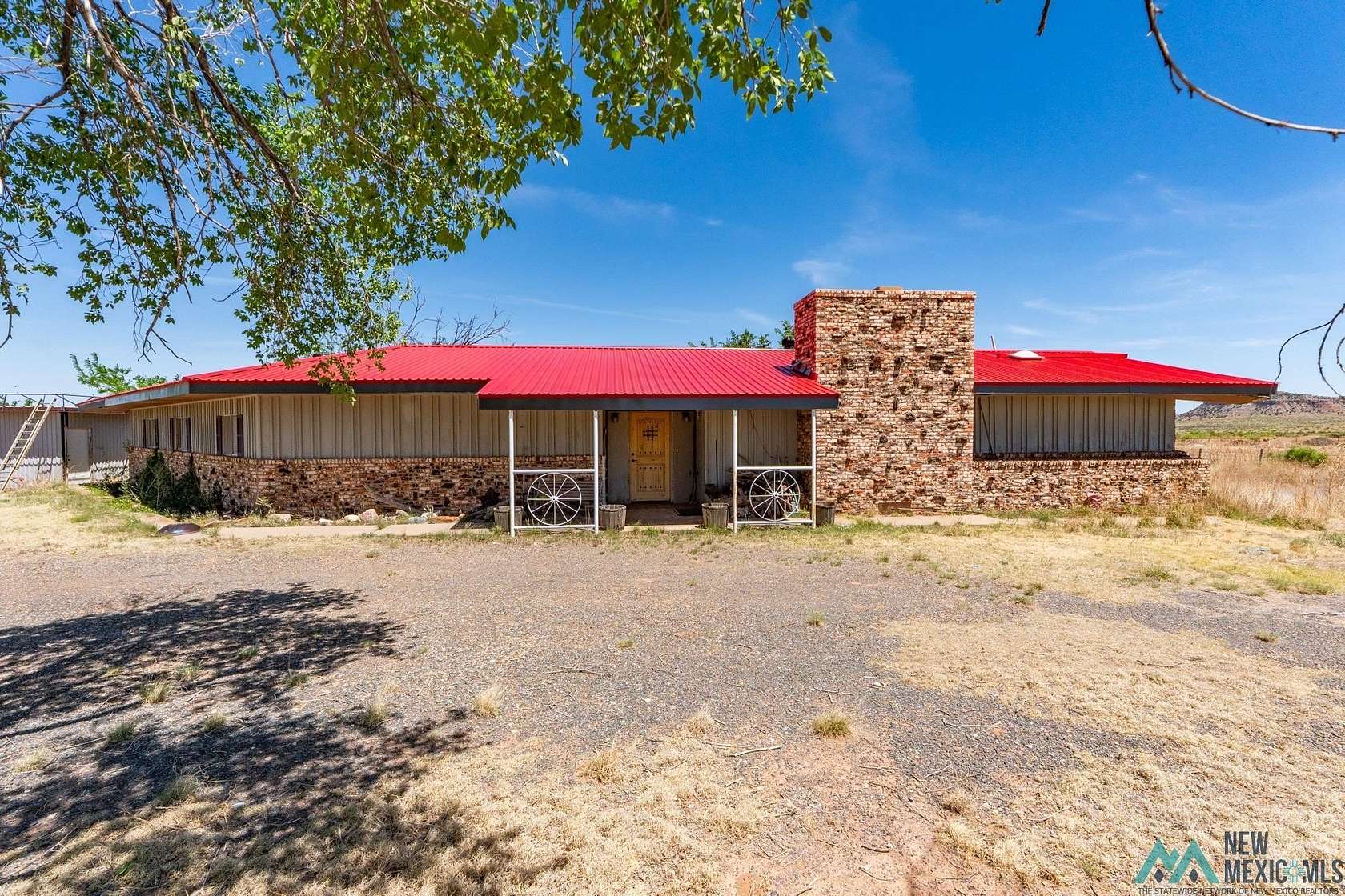 3 Acres of Land with Home for Sale in Tucumcari, New Mexico