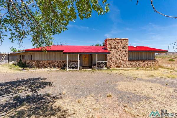 3 Acres of Land with Home for Sale in Tucumcari, New Mexico