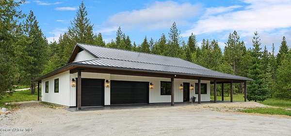 10 Acres of Recreational Land with Home for Sale in Sandpoint, Idaho