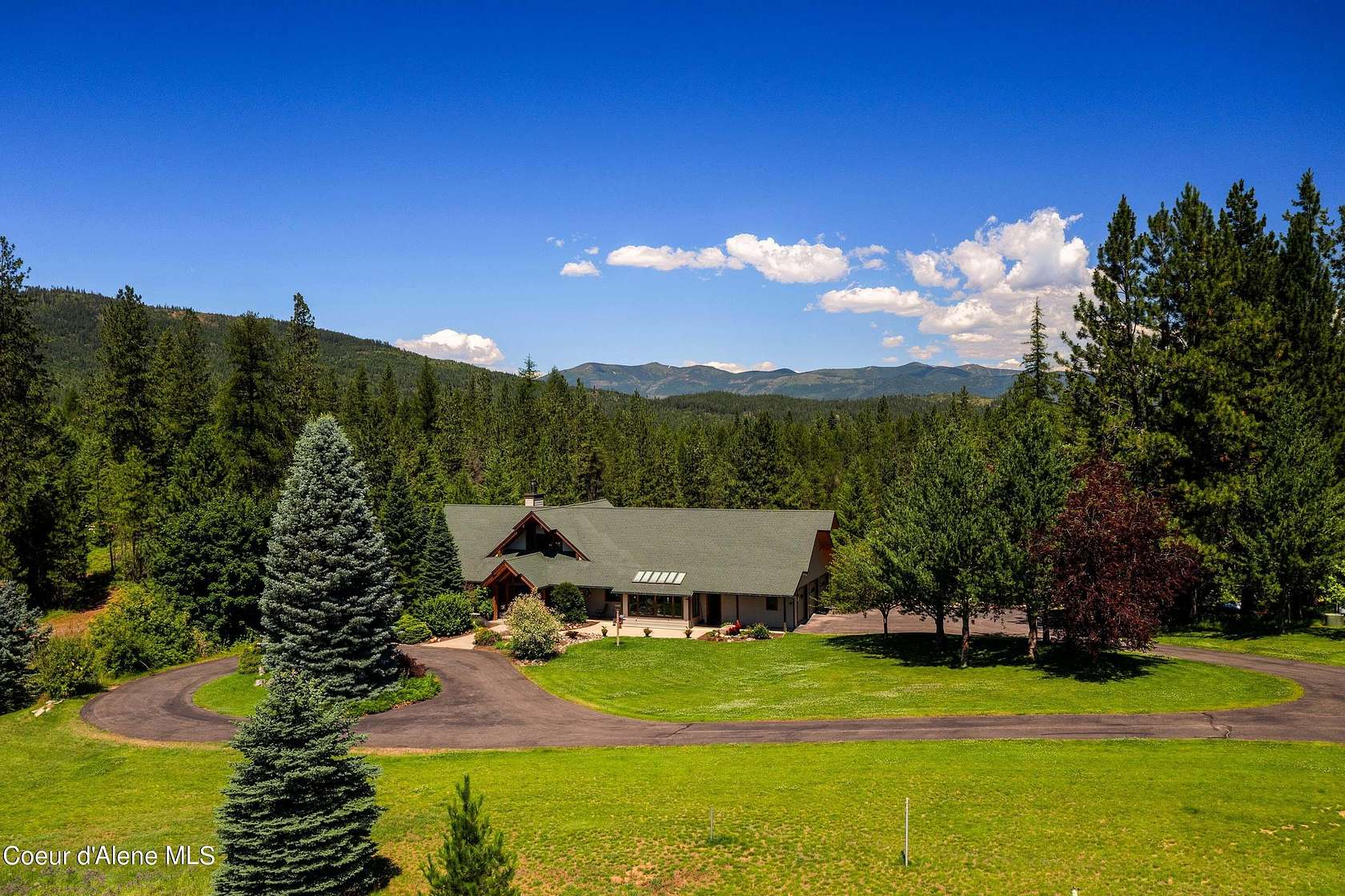 50 Acres of Recreational Land with Home for Sale in Sagle, Idaho