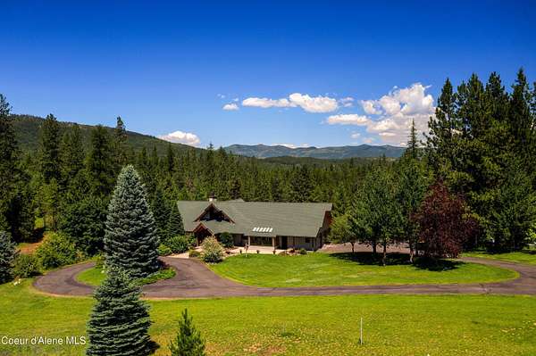 50 Acres of Recreational Land with Home for Sale in Sagle, Idaho