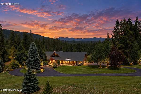 50 Acres of Recreational Land with Home for Sale in Sagle, Idaho