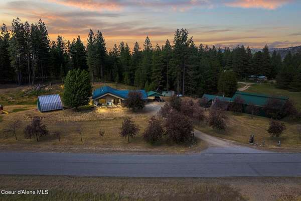 8 Acres of Land with Home for Sale in Naples, Idaho