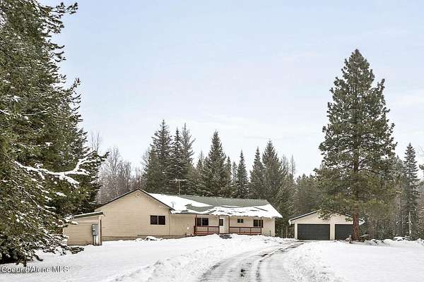 20 Acres of Land with Home for Sale in Sagle, Idaho