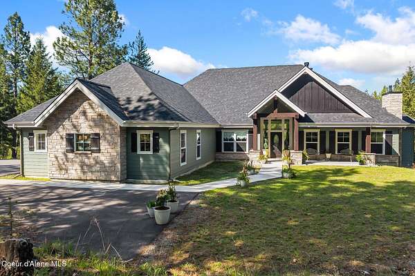 10 Acres of Land with Home for Sale in Cocolalla, Idaho