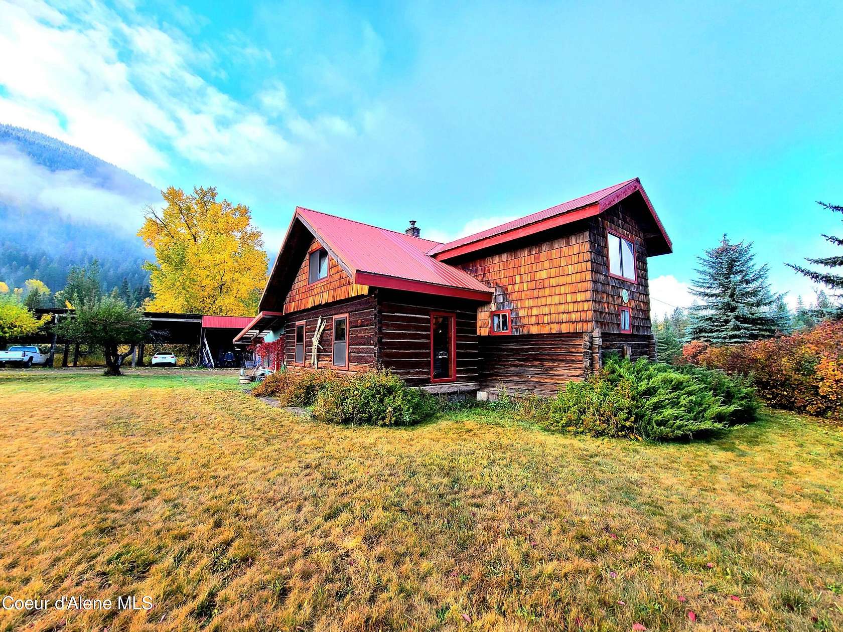 9.34 Acres of Land with Home for Sale in Clark Fork, Idaho