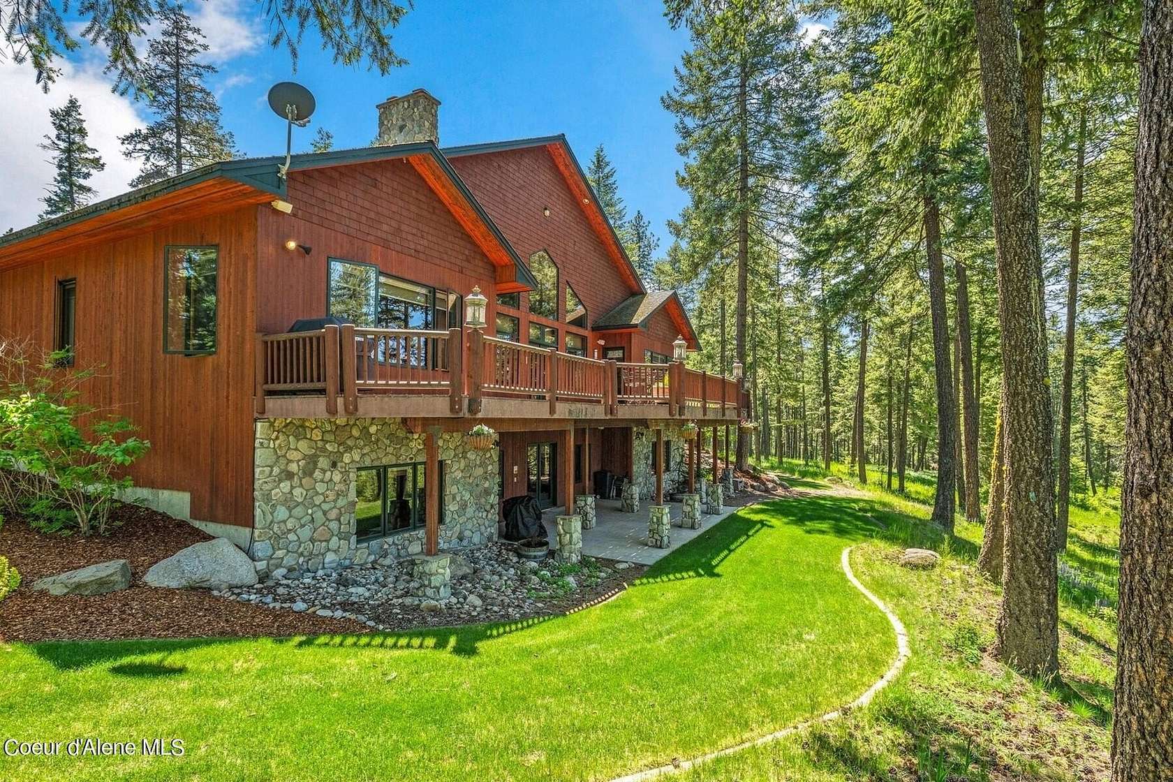 162 Acres of Recreational Land with Home for Sale in Cocolalla, Idaho