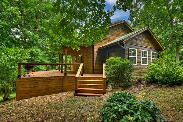 2 Acres of Land with Home for Sale in Mineral Bluff, Georgia
