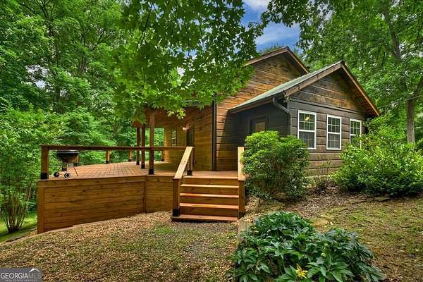 2 Acres of Land with Home for Sale in Mineral Bluff, Georgia