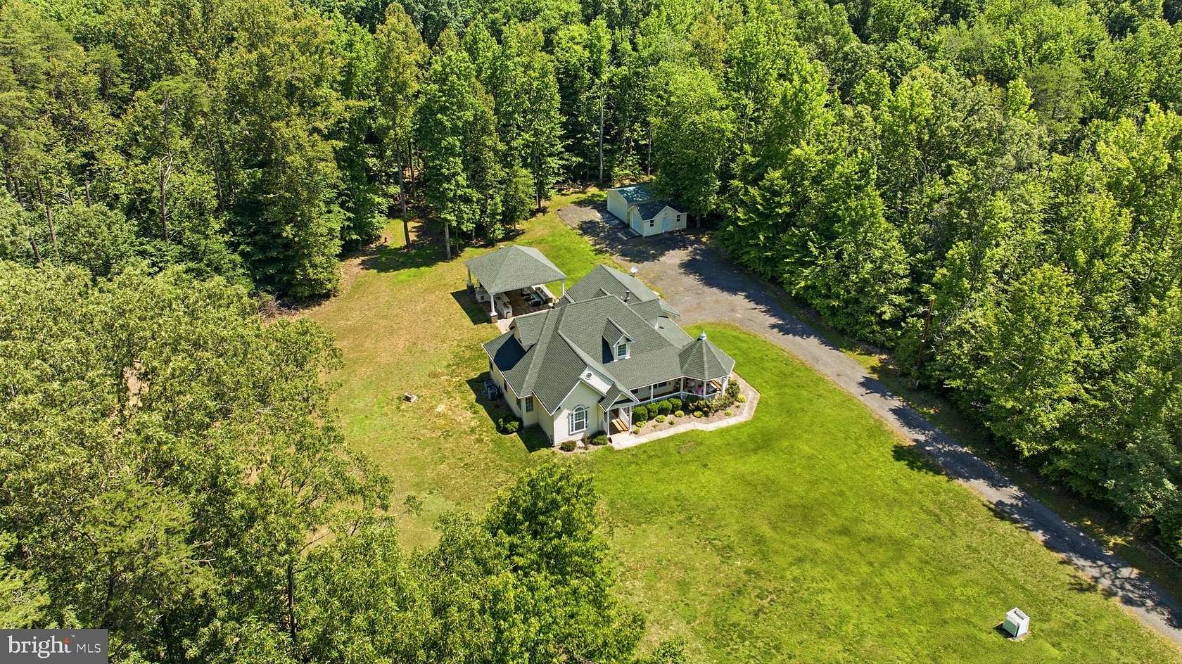 4.79 Acres of Land with Home for Sale in Nanjemoy, Maryland