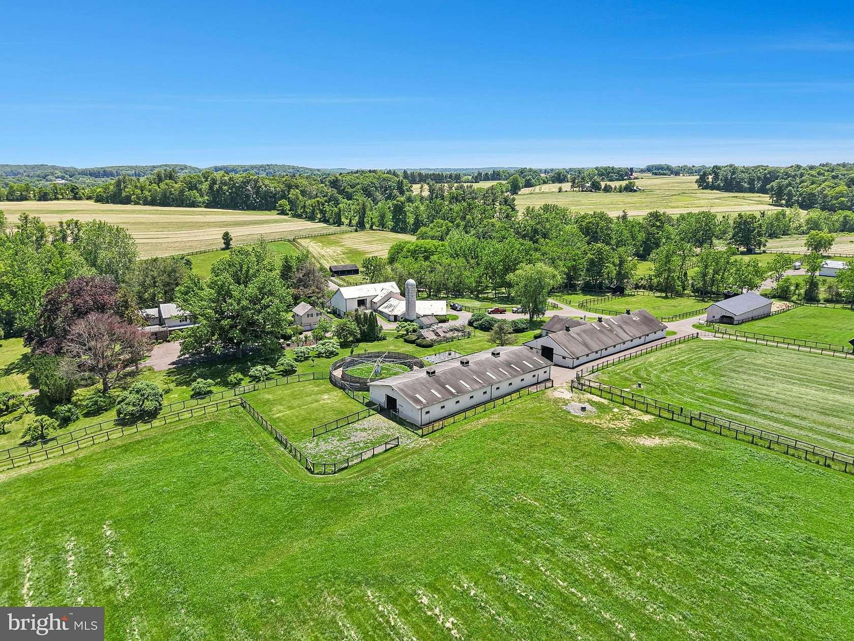 56.8 Acres of Agricultural Land with Home for Sale in New Hope, Pennsylvania