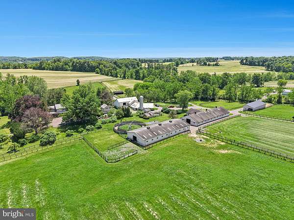 56.8 Acres of Agricultural Land with Home for Sale in New Hope, Pennsylvania