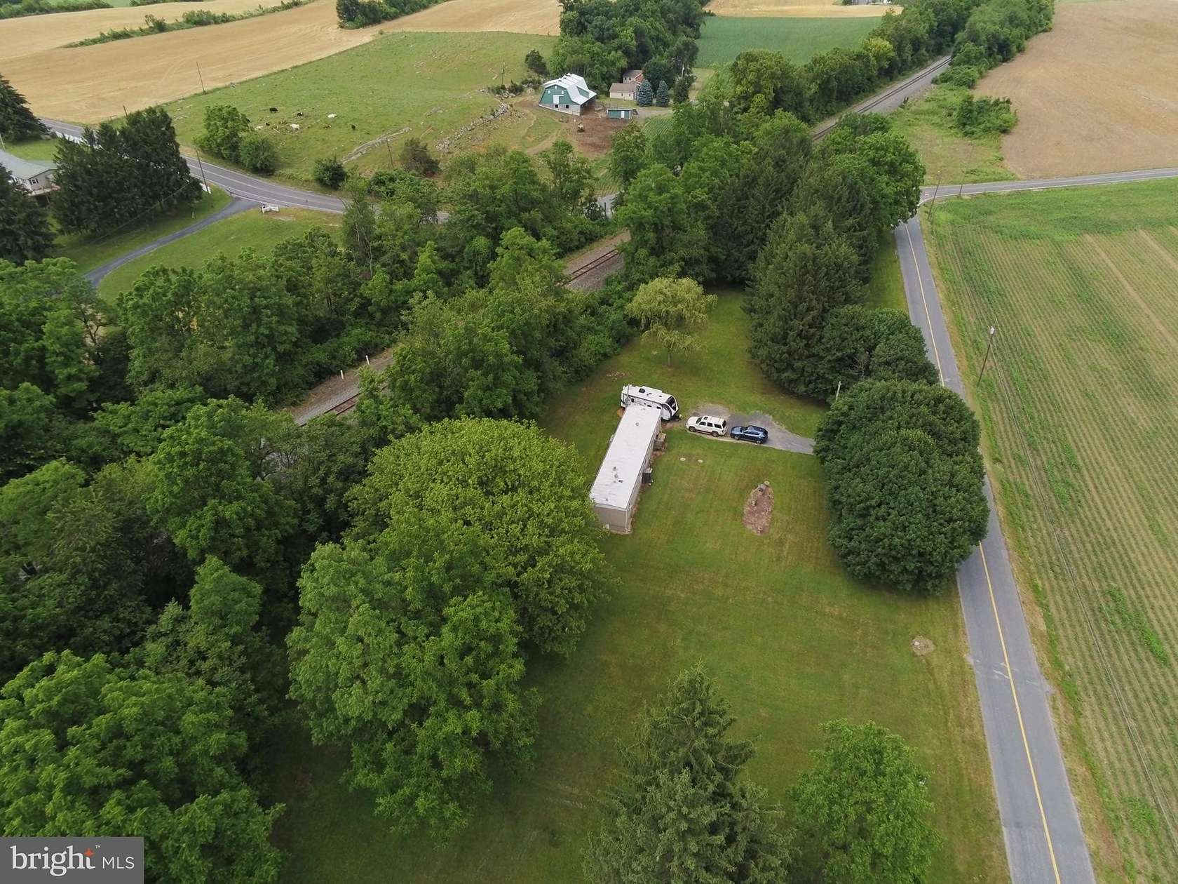 4 Acres of Land with Home for Sale in Chambersburg, Pennsylvania