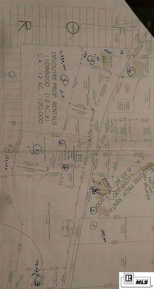 Land for Sale in Farmerville, Louisiana