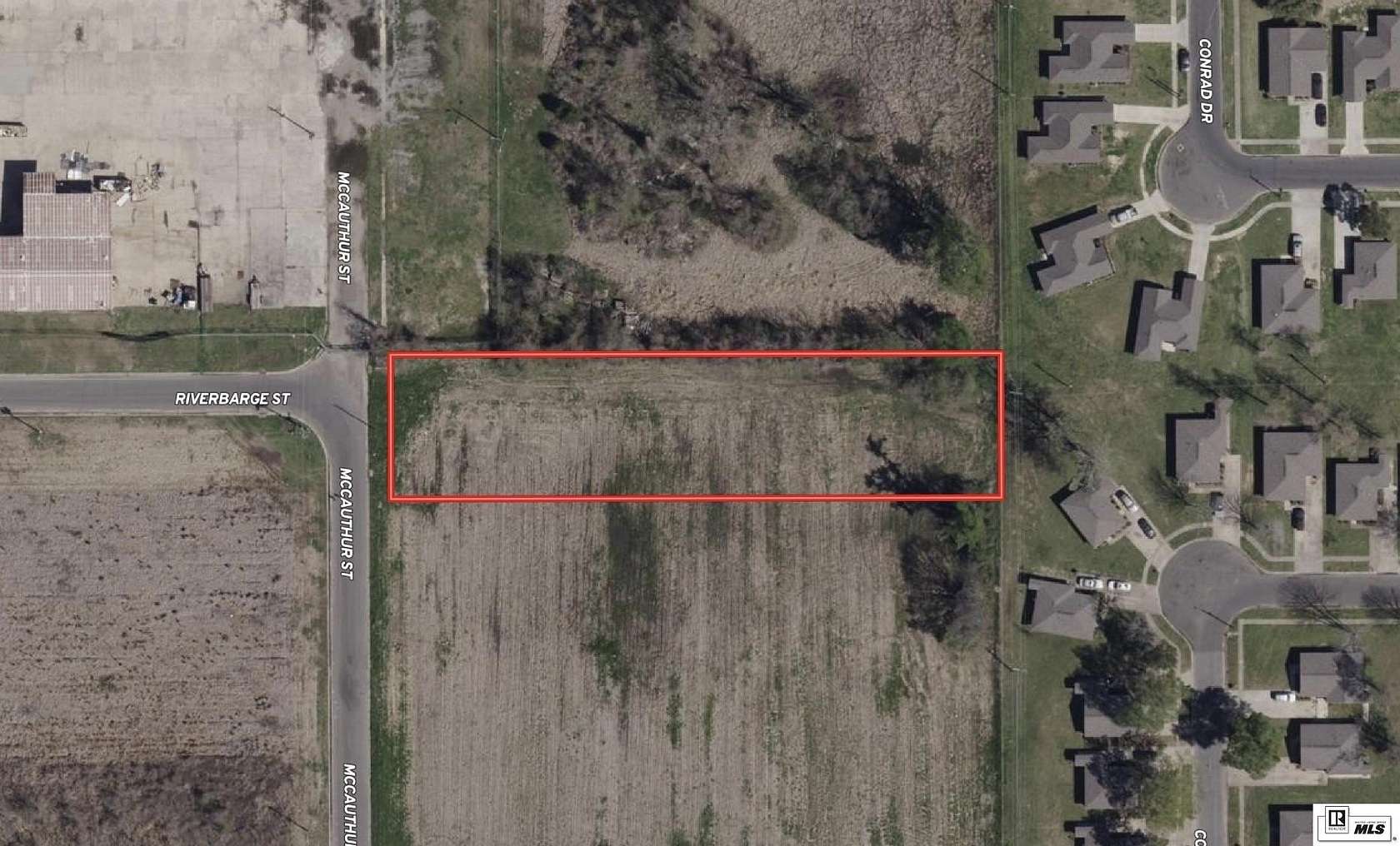 0.98 Acres of Commercial Land for Sale in Monroe, Louisiana