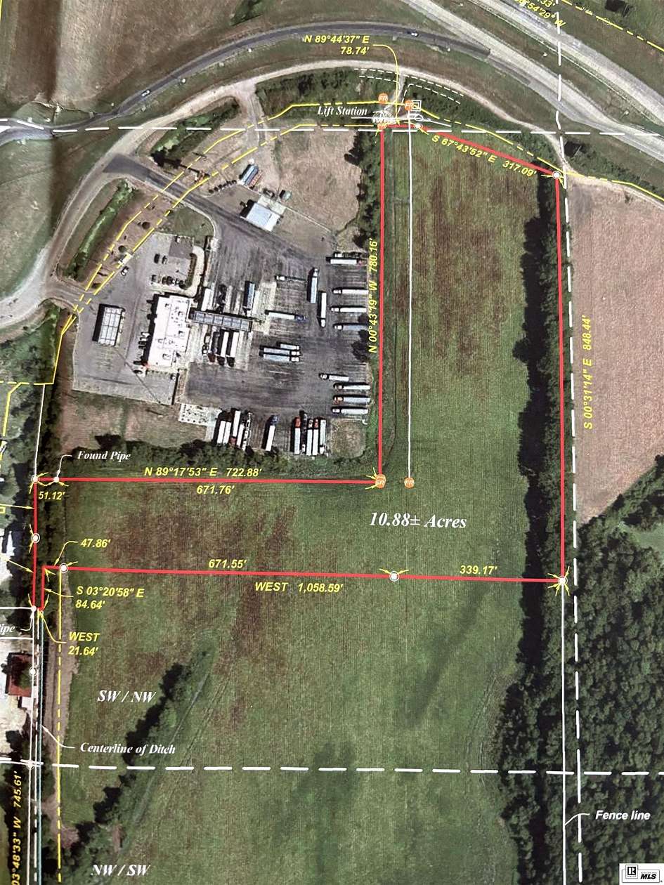 10.9 Acres of Commercial Land for Sale in Tallulah, Louisiana