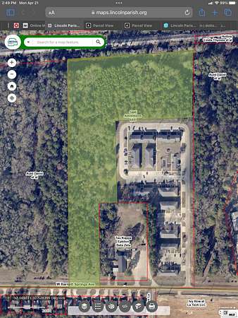 9.74 Acres of Residential Land for Sale in Ruston, Louisiana