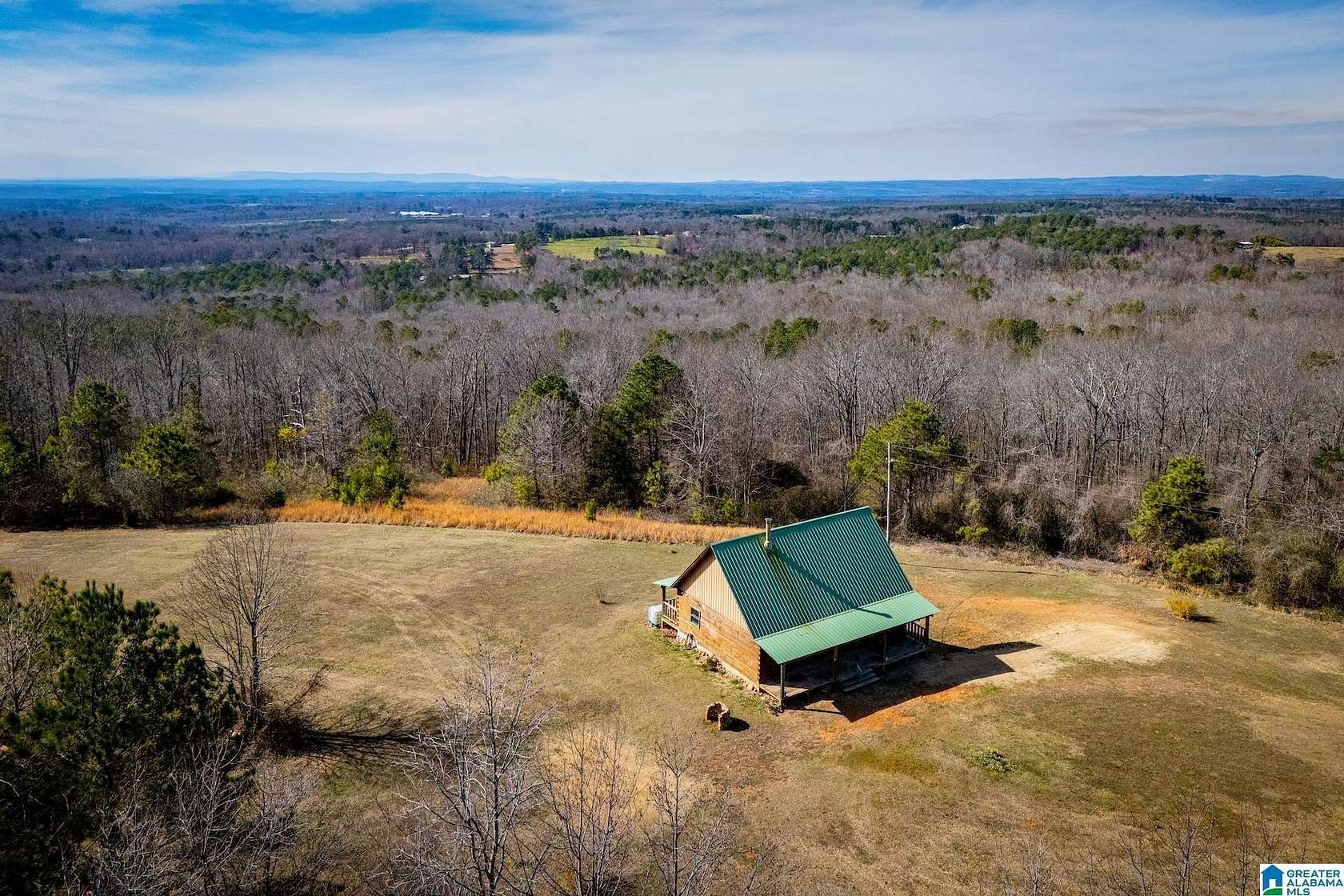 19.6 Acres of Recreational Land with Home for Sale in Woodland, Alabama