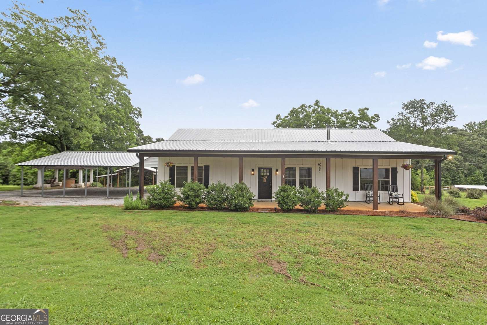 10.7 Acres of Land with Home for Sale in Royston, Georgia