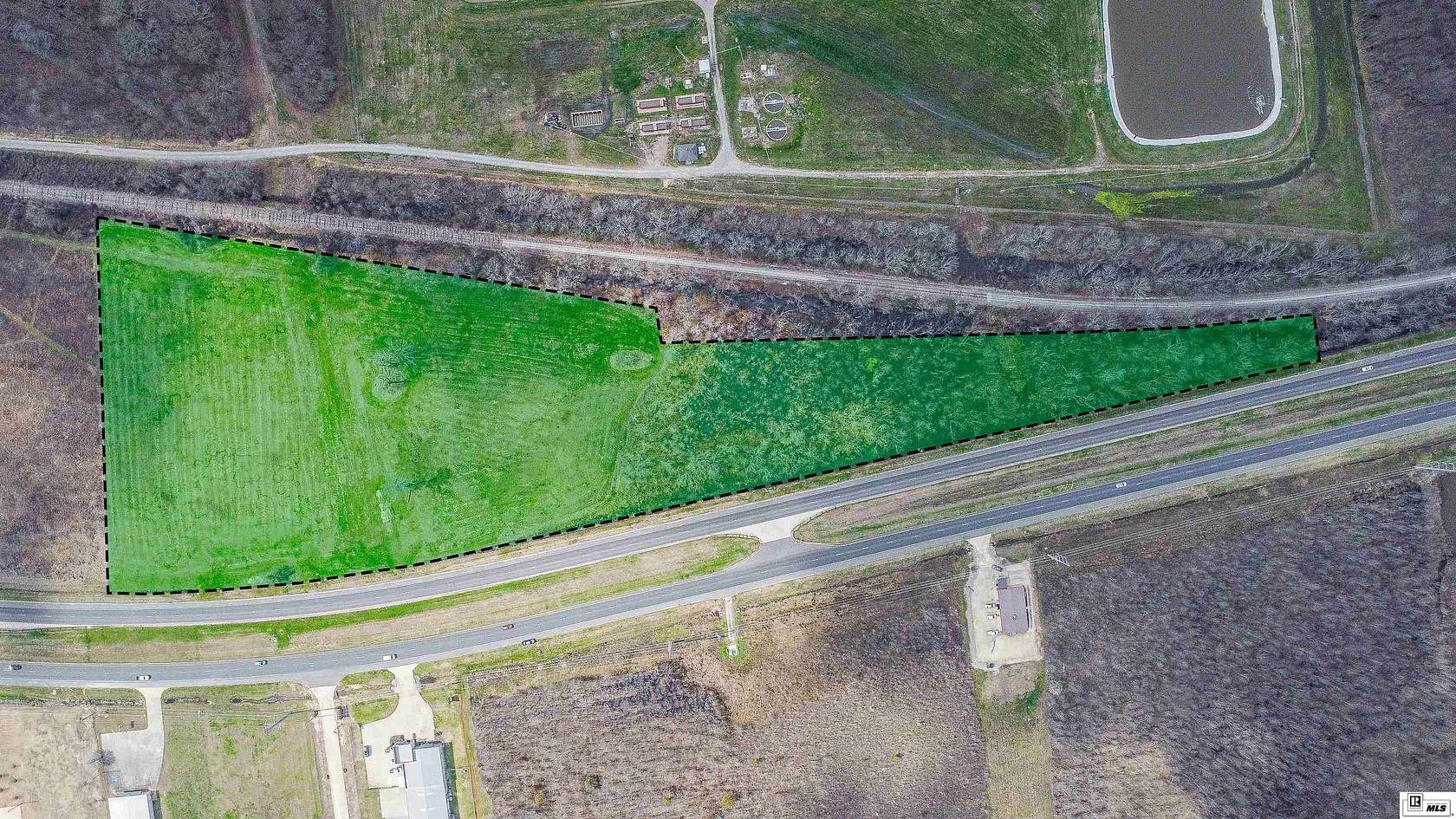 11.5 Acres of Commercial Land for Sale in Sterlington, Louisiana