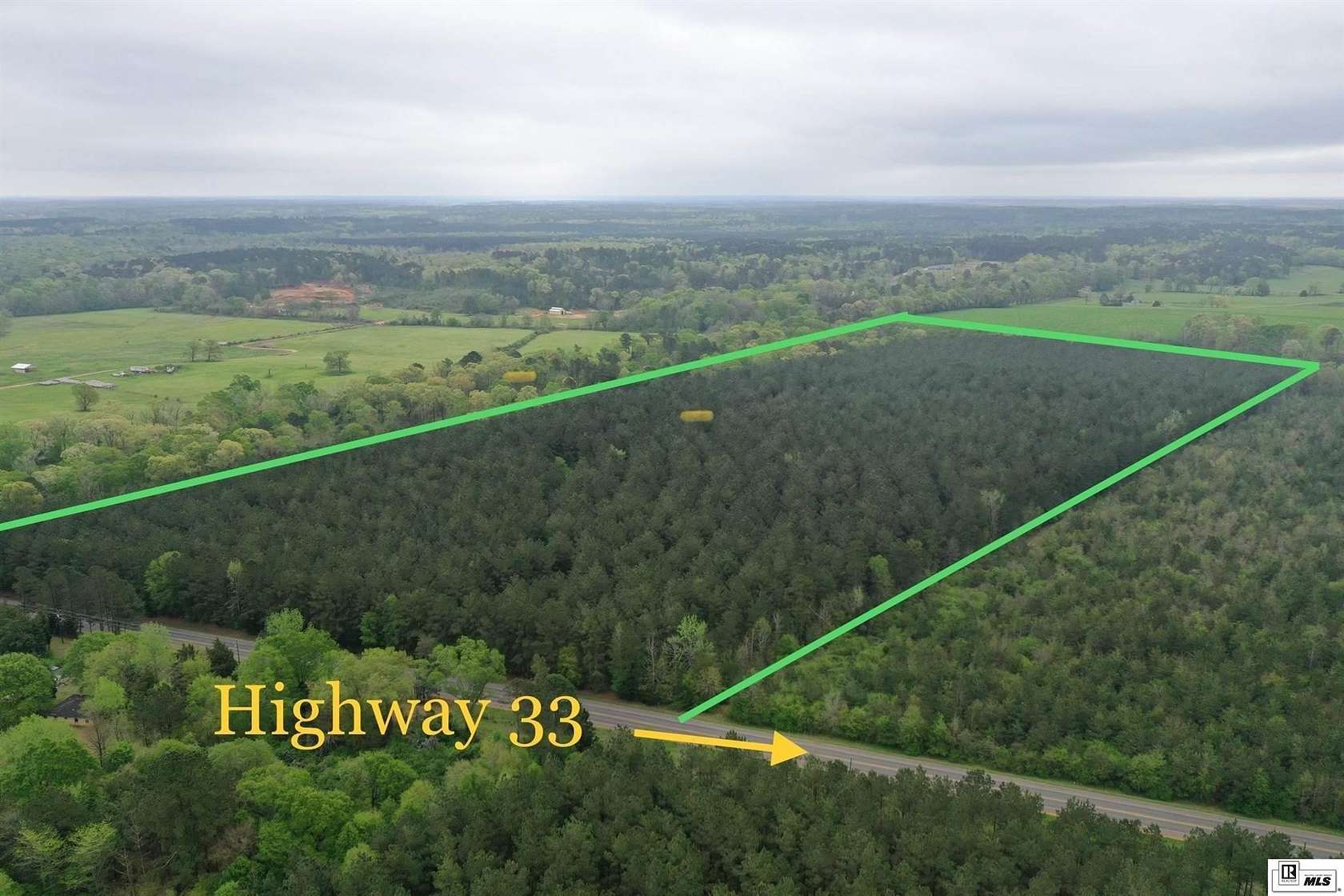 45.8 Acres of Land for Sale in Ruston, Louisiana