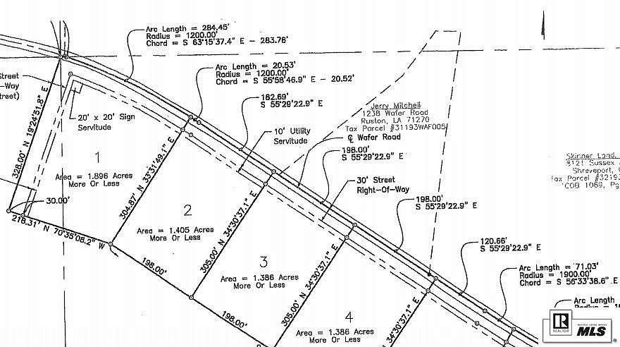 1.89 Acres of Residential Land for Sale in Ruston, Louisiana