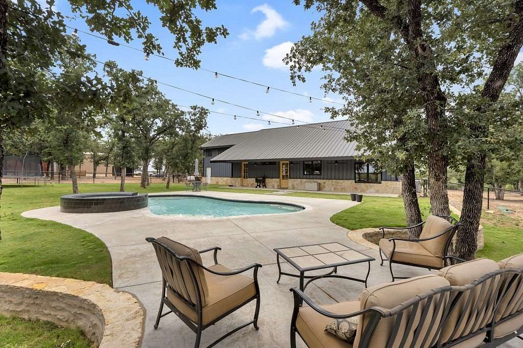 9.64 Acres of Land with Home for Sale in Tolar, Texas