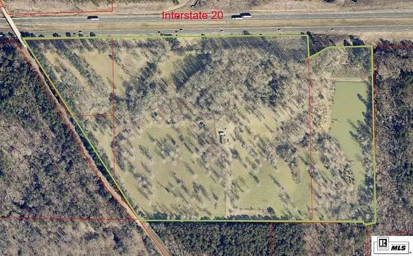 51 Acres of Agricultural Land with Home for Sale in Simsboro, Louisiana