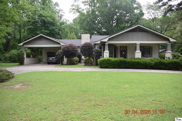2 Acres of Land with Home for Sale in Bastrop, Louisiana