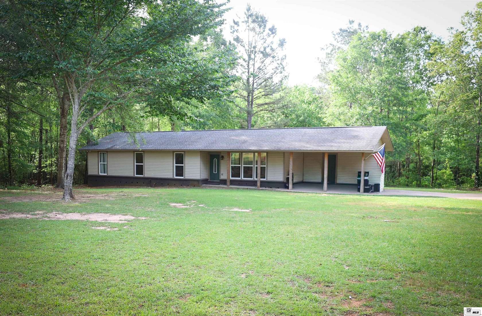 2.5 Acres of Land with Home for Sale in Ruston, Louisiana