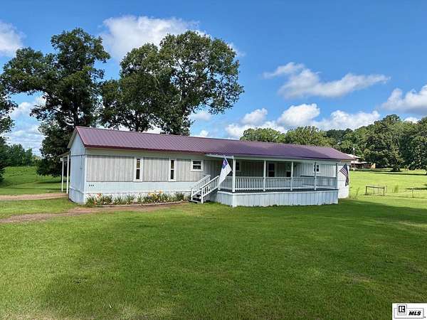 10.5 Acres of Land with Home for Sale in Simsboro, Louisiana