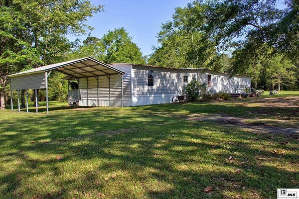 20 Acres of Recreational Land with Home for Sale in Marion, Louisiana