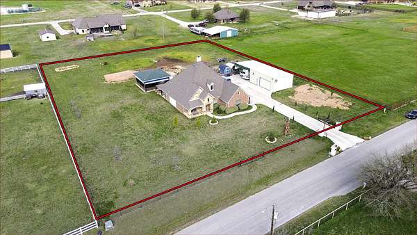 1.53 Acres of Land with Home for Sale in Ponder, Texas