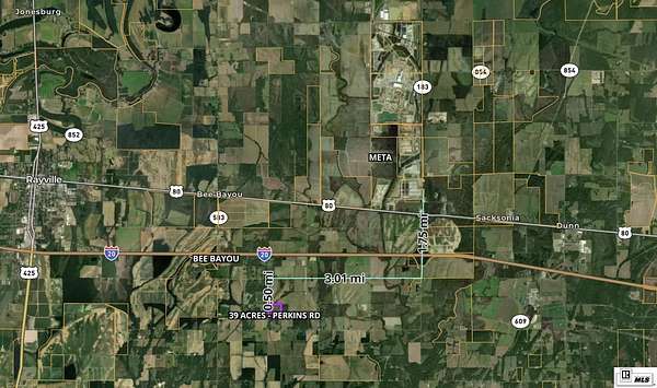 38.8 Acres of Land for Sale in Rayville, Louisiana
