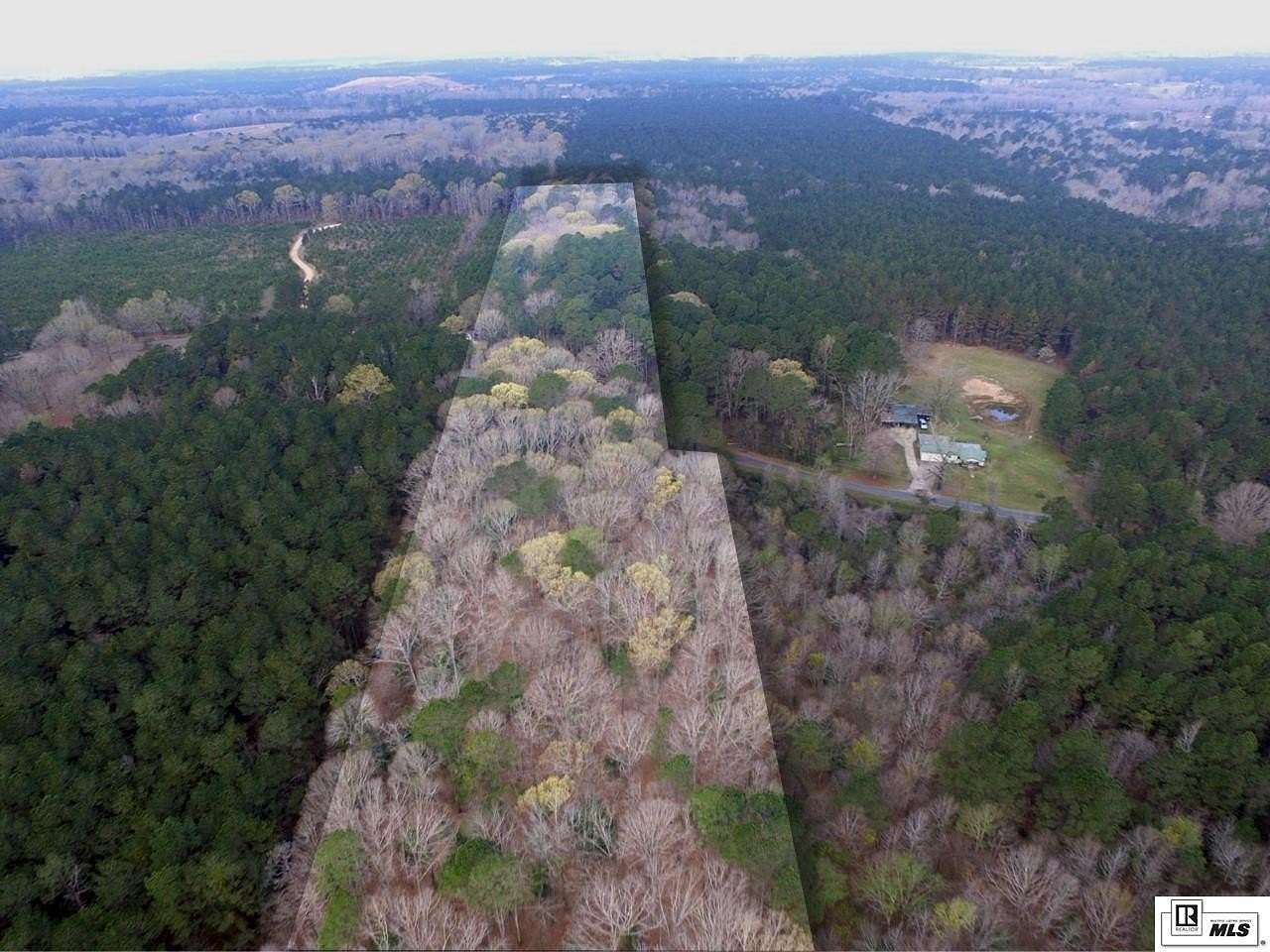 10 Acres of Recreational & Residential Land for Sale in Farmerville, Louisiana