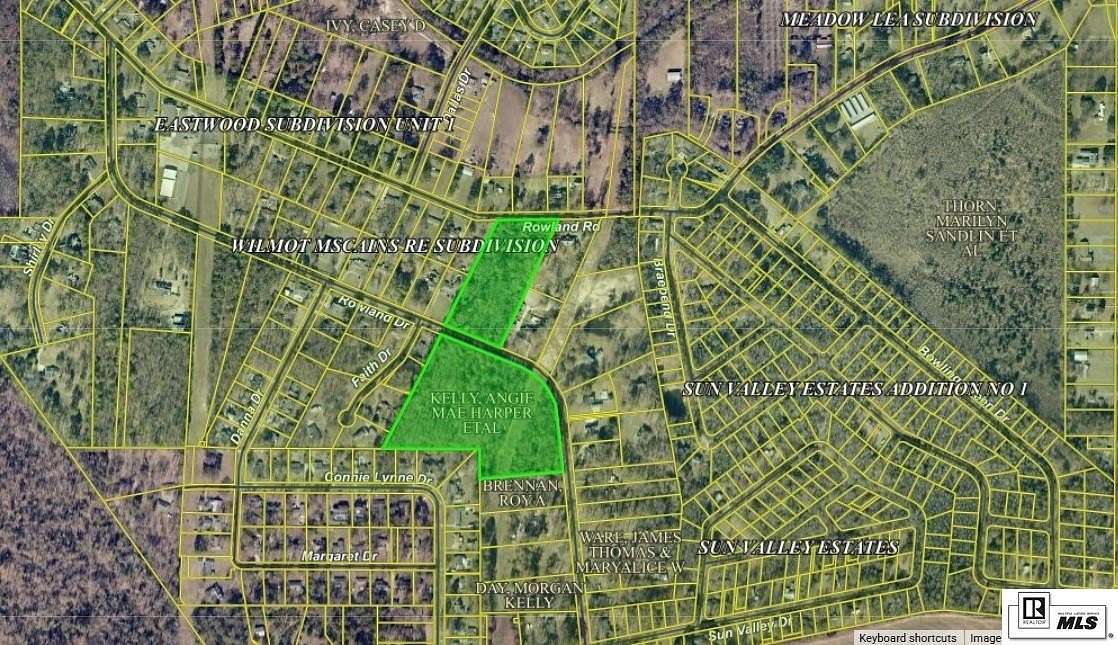 18.3 Acres of Land for Sale in Monroe, Louisiana