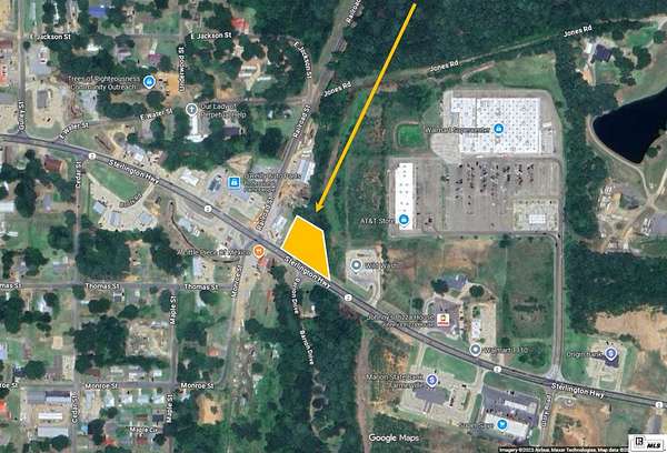 0.62 Acres of Commercial Land for Sale in Farmerville, Louisiana