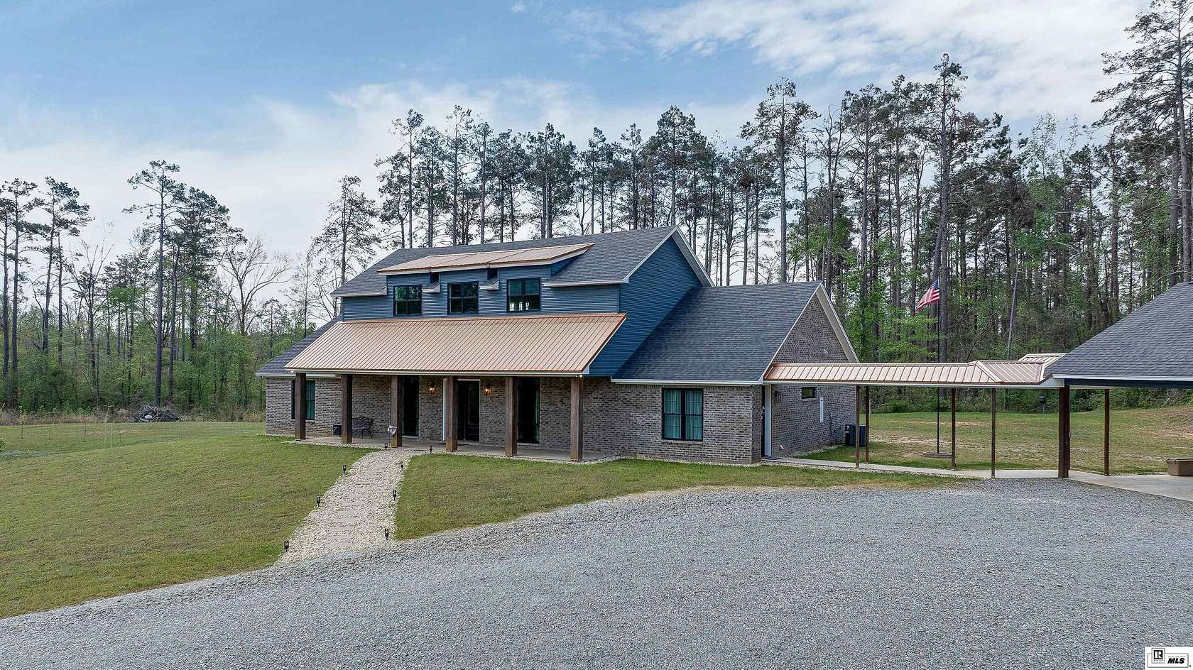 5 Acres of Land with Home for Sale in Calhoun, Louisiana