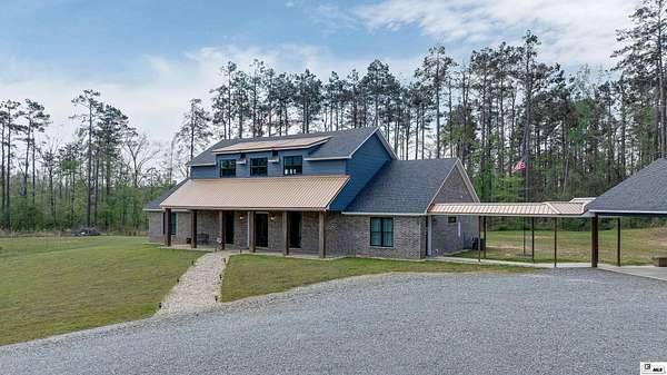 5 Acres of Land with Home for Sale in Calhoun, Louisiana